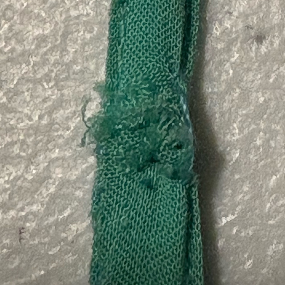 NWT Hollister Green Lace Empire Waist Chemise Cami Spaghetti Strap Dress |Size L - Picture 13 of 15